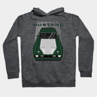 Mustang Mach 1 1971 to 1972 - Dark Green Hoodie